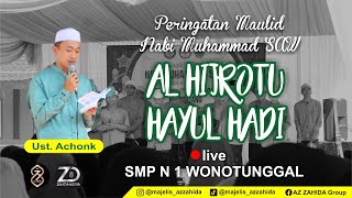 Download lagu Al Hijrotu   Hayyul Hadi | AZ ZAHIDA Live SMP N 1 WONOTUNGGAL mp3