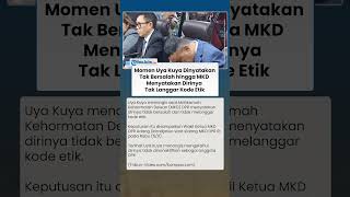 Tangis Haru Uya Kuya! MKD Nyatakan Tak Langgar Etik,Tetap Jadi Anggota DPR Aktif