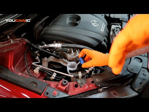 2014-2018 Mazda 3 – How to Check and Add Windshield Washer Fluid