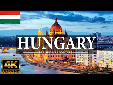 FLYING OVER HUNGARY Relaxation Film (4K Video UHD) Peaceful Relaxing Music |Nature 4k Video UltraHD