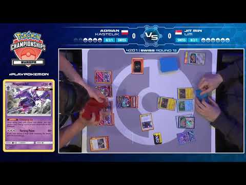 Swiss R12 Adrian Kastelik Vs Jit Min Lim-Pokémon European International Championships