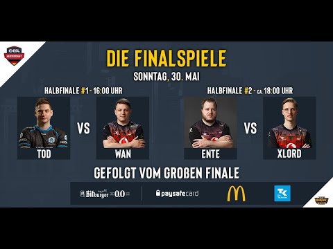 WC3 - Grand Finals (XlorD, ToD, WaN & EnTe) | ESL  Frühlingsmeisterschaft 2021