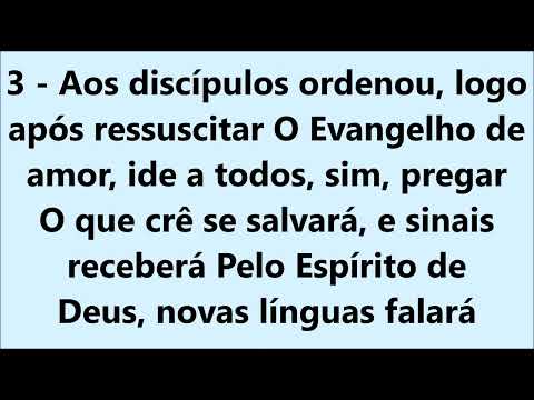 376 Vamos Todos Trabalhar  Harpa Cristã com legenda
