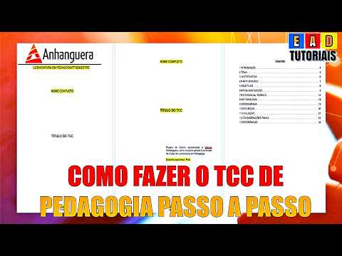 Final Course Project 2026 (TCC): Pedagogy, Anhanguera Unopar