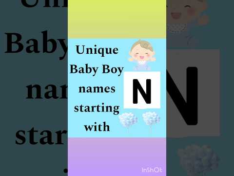 letter ("N" न) Baby boy names #shorts #ytshorts #babynamesuggestions #modernbabynames