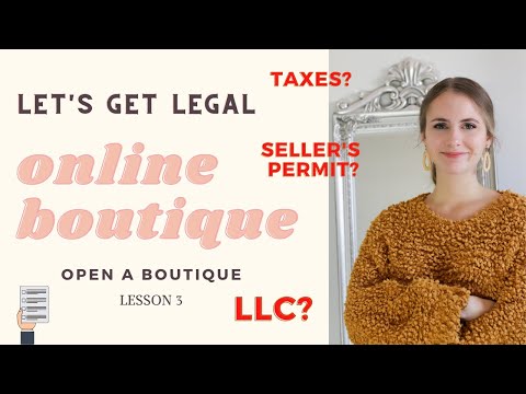 , title : 'Business License for Clothing Boutiques: LLC, Seller's Permit & more!'