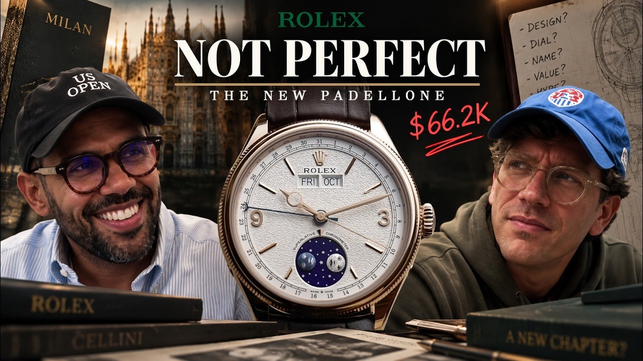 Rolex Padellone new model — dial and case close-up