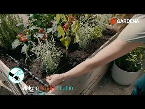 How to install your GARDENA Micro-Drip System for raised beds