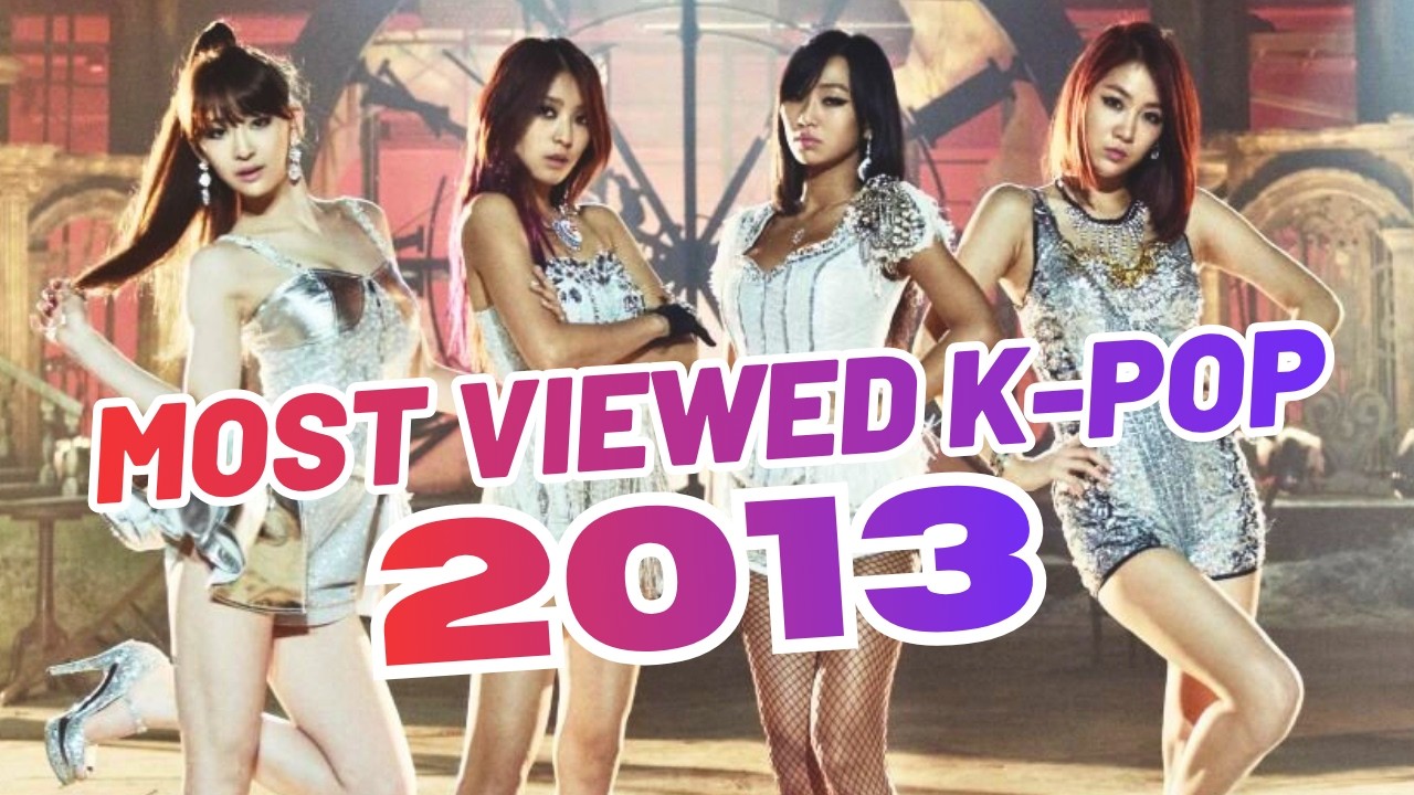MOST VIEWED K-POP SONGS OF 2013 (UPDATED 2026)