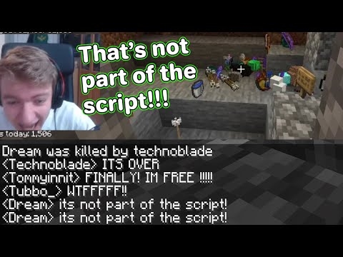 Every SCRIPT MISTAKE on dream smp (dream,technoblade,tommyinnit..)