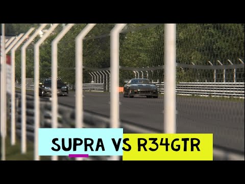 SUPRA 1500HP VS R34 GTR 1500HP
