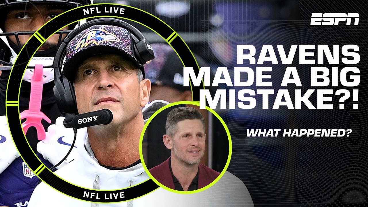 When did John Harbaugh & the Ravens' relationship GO BAD? 😳 'It's a DICE ROLL!' 🎲 - Dan-O | NFL Live