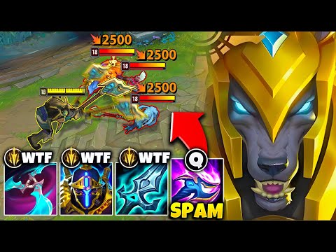I invented the most broken Nasus build you’ll ever see… (UNLIMITED Q SPAM)