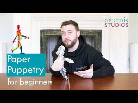 Artemis Online: Paper Puppetry workshop for beginners