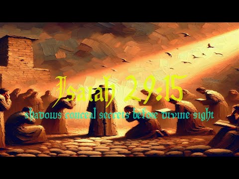 Isaiah 29:15