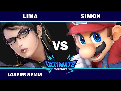 USW 144 - Losers Semis - Lima (Bayonetta) VS Simon (Mario) - SSBU Ultimate