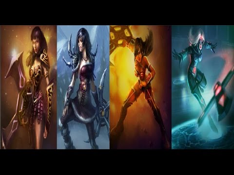 League of Legends - 4 Sivir Skins Spotlight