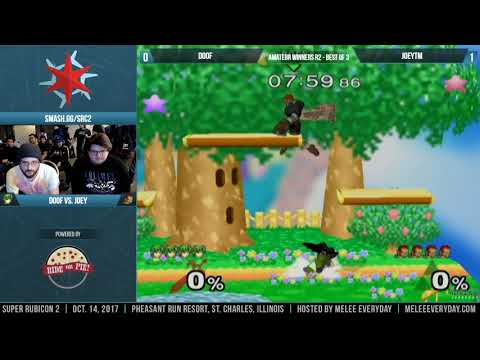 Super Rubicon 2 - Joey (Ganon) vs. Doof (Marth) - SSBM - Amateur Winners R2