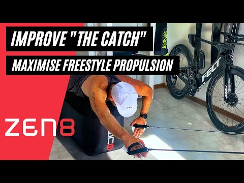 Freestyle High Elbow Catch Drills at Home • Triathlon Swimming Technique