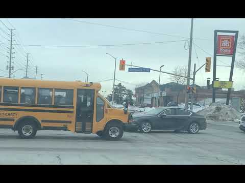 Driving around Mississauga Ontario