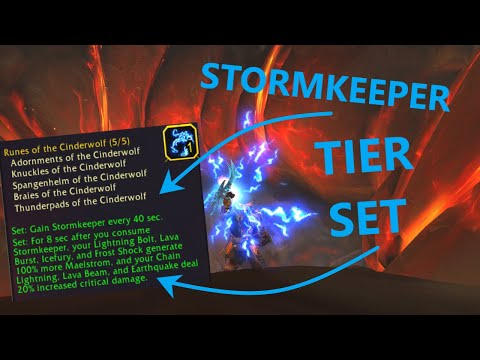 Elemental Shaman 10.1 Tier Set Bonus!!