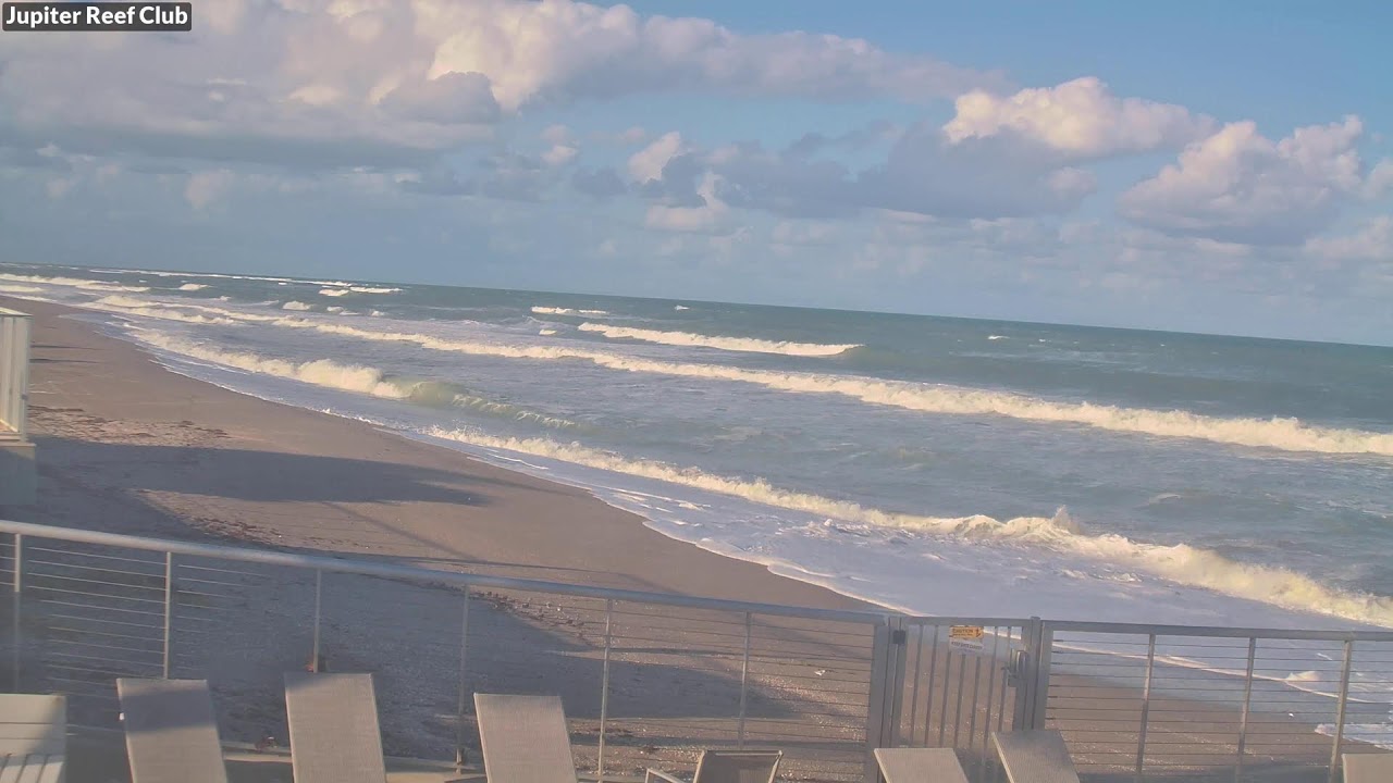 Live webcam view of Atlantic Beach at Jupiter Reef Club