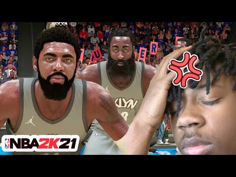 THE NETS MADE ME RAGE QUIT!! - NBA2K21 MOBILE MY CAREER - PLAYOFFS RD2
