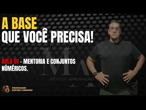 AULA 01 - A base que você precisa para dominar RLM e MATEMÁTICA. Mentoria completa.