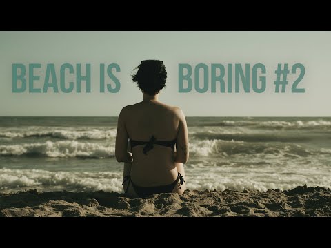 Beach is Boring #2 | Fujifilm XT4 | Fuji 16-55mm | Cinematic | F-log | 4K