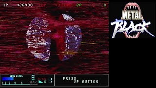 タイトー メタルブラック 攻略動画 (TAITO METAL BLACK Saturn ALL clear)