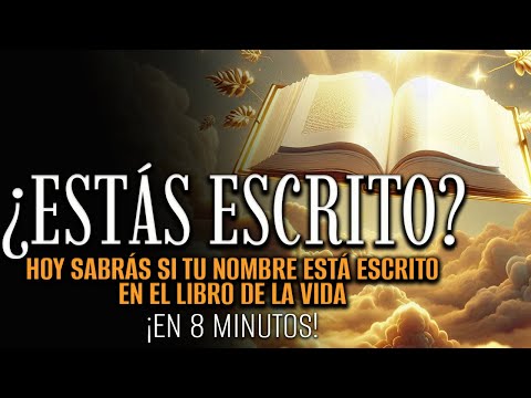 😲 Today you can DISCOVER if your NAME is written in God's BOOK of LIFE 📙