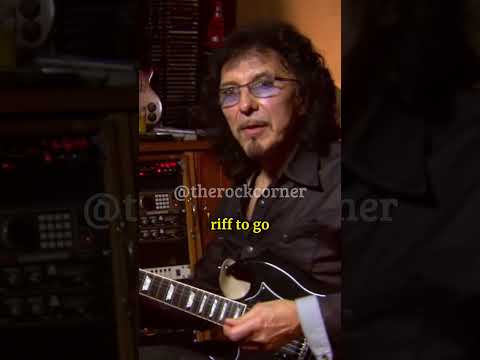 Tony Iommi Talks About "Iron Man" Guitar Riff 🎸 #tonyiommi #blacksabbath #heavymetal #classicrock