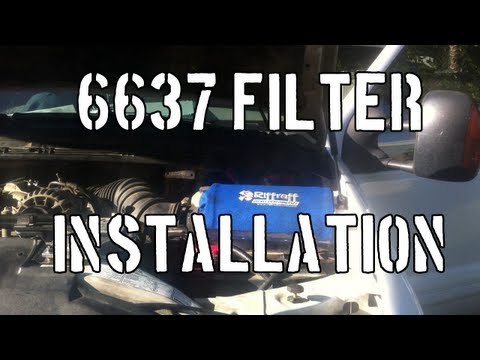 How To: Install a 6637 Air Filter