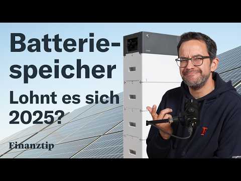 Batteriespeicher zur Solaranlage: Wann lohnt es sich 2025? Speichern vs. Einspeisen