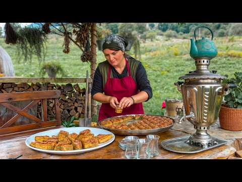 Cooking the Pride of Oriental Desserts! Incredible Homemade Baklava