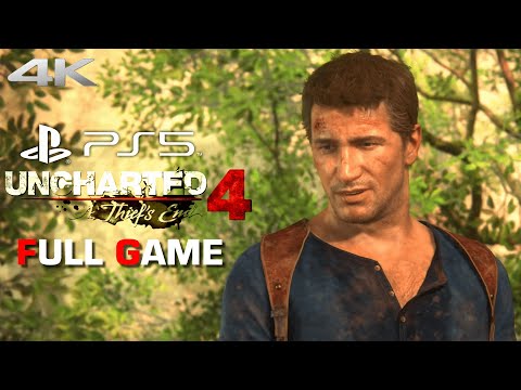 UNCHARTED 4 REMASTERED PS5 Gameplay Walkthrough FULL GAME [4K 60FPS] No Commentary