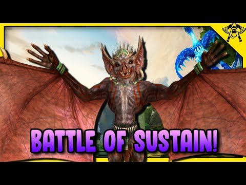 THE BATTLE OF INSANE EARLYGAME SUSTAIN! WHO WILL WIN?! - Masters Ranked Duel - SMITE+