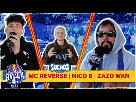 Red Bull Batalla | MC REVERSE x NICO B x ZAZO WAN Entrevista Exclusiva | Sueños Fest 2024 Chicago