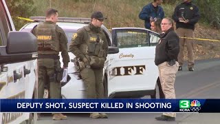 Deputy, hostage shot; suspect killed in Calaveras County