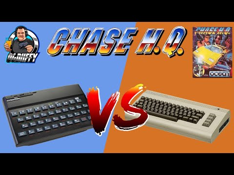 ZX Spectrum VS Commodore 64 CHASE HQ comparison