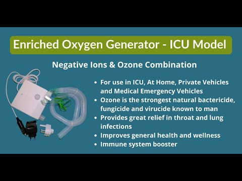 Enriched Oxygen Generator ICU - Heal Yourself from flue-like symptoms Michael Tellinger