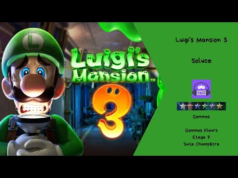 Gemmes Fleurs  Etage 7   Suite Champêtre  Soluce Luigi mansion 3