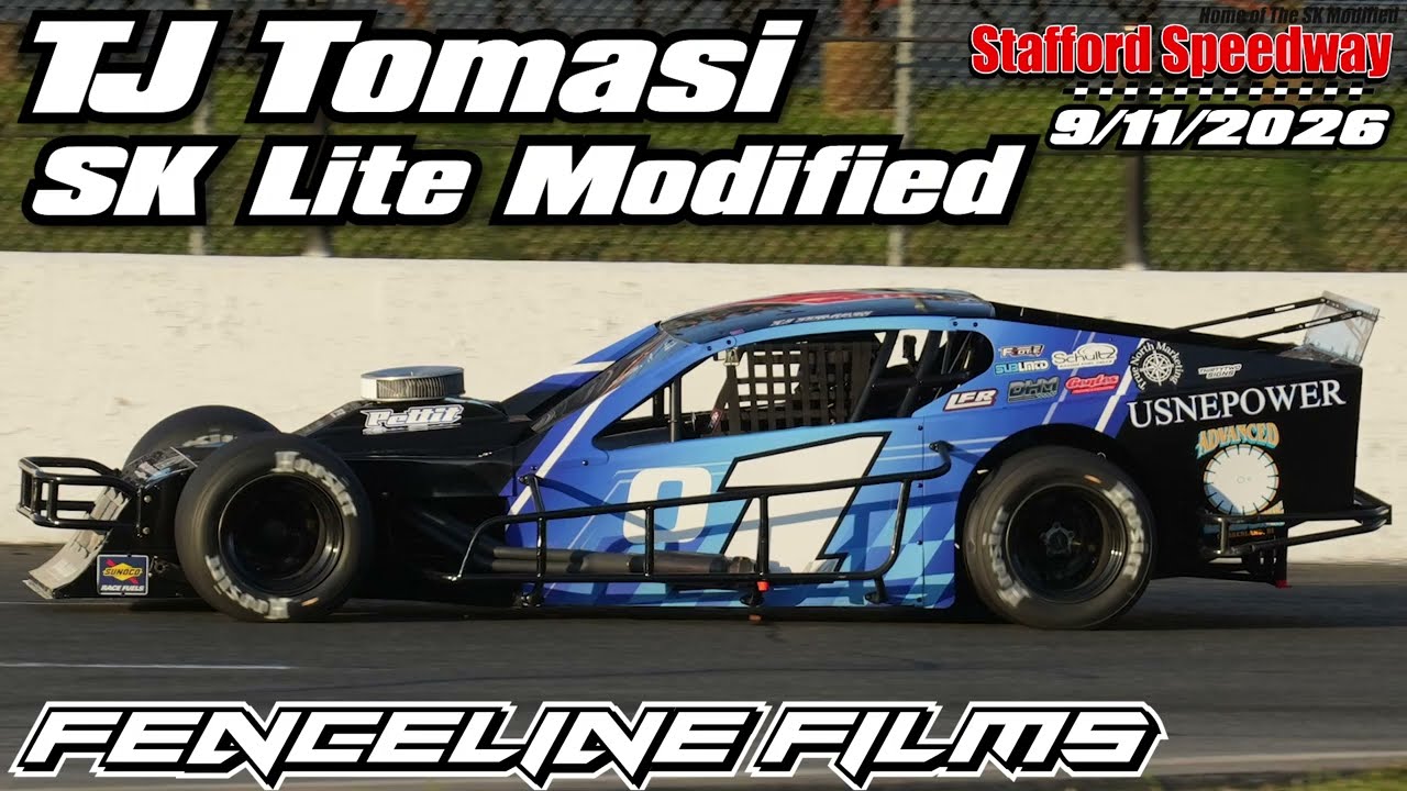 TJ Tomasi SK Lite Modified at Stafford Speedway