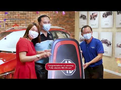 FairPrice CNY 2022 1st winner of MG ZS car