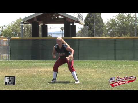 2017 Mehana Johns Catcher, 3rd Base and Outfield Softball Skills Video
