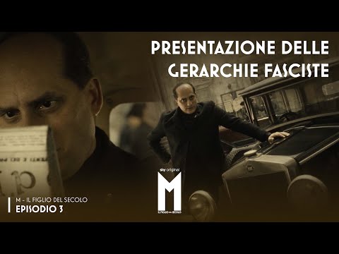 M – Il Figlio del Secolo | Presentazione delle gerarchie fasciste