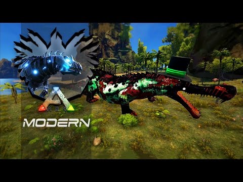 ARK Mods The Center T2EP55 - Missão Raidamos o Boss Sarco!