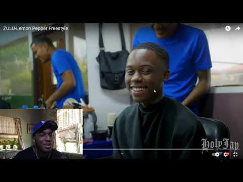 MANS SPIT ALLEEN MAAR FEITEN !!!!! ZULU-Lemon Pepper Freestyle REACTION