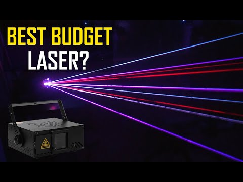 U'king Laser - Unboxing, Review, Demo, DMX Walk-Thru