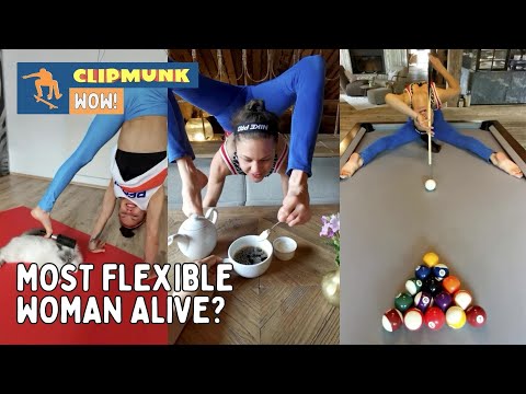 Record Breaking Super Human Has a Really Bendy Body 🤸‍♀️